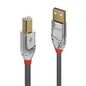 Lindy 2M Usb 2.0 Type A To B Cable, Cromo Line