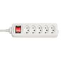 Lindy Power Extension 5 Ac Outlet(S) Indoor White