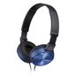 Sony Mdr-Zx310Ap Headset Wired Head-Band Calls/Music Blue