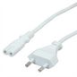 Value Power Cable White 1.8 M Cee7/16 C7 Coupler