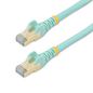 StarTech.com StarTech.com StarTech.com CAT6a Ethernet Cable - 1m - Aqua Network Cable - Snagless RJ45 Cable - Ethernet Cord - 1 m / 3 ft