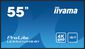iiyama 55" 3840x2160, 4K UHD IPS panel