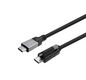Vivolink USB-C Screw to USB-C Cable 2m USB3.2 Supports 20 Gbps data Certified for  business