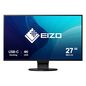 Eizo 27", 3840x2160, IPS, LED, USB C, 2x USB, DP 1.2, 2x HDMI, HDCP, RMS 2x 1 W, 3.5mm, AC 100-240 V 50/60 Hz, 611.4x367.3-545.2x230 mm, black