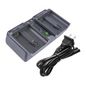 CoreParts Charger for Canon Camera, with US AC Power Cord , Black, 1D Mark 3, 1D Mark 4, 1DS Mark 3, 1DX, 540EZ, 550EX, 580EX, 580EX-II, EOS 1DX Mark 2, EOS-1D Mark IV, EOS-1D MarkIII, EOS-1D X, EOS-1Ds Mark III, MR-14EX, MT-24EX