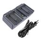 CoreParts Charger for Canon Camera, with Euro AC Power Cord, Black, 1D Mark 3, 1D Mark 4, 1DS Mark 3, 1DX, 540EZ, 550EX, 580EX, 580EX-II, EOS 1DX Mark 2, EOS-1D Mark IV, EOS-1D MarkIII, EOS-1D X, EOS-1Ds Mark III, MR-14EX, MT-24EX