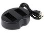 CoreParts Charger for Canon Camera Black, EF-S, EOS 550D, EOS 600D, EOS 650D, EOS 700D, EOS Kiss X4, EOS Kiss X5, EOS Kiss X6i, EOS Rebel T2i, EOS Rebel T3i, EOS Rebel T4i, EOS Rebel T5i, Rebel T2i
