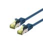 LOGON PROFESSIONAL PATCH CABLE SFTP/PIMF/LSOH 0.25M - CAT6A 500Mhz - BLUE