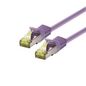 LOGON PROFESSIONAL PATCH CABLE SFTP/AWG26/LSOH 0.5M - CAT6A 500Mhz - VIOLET