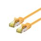 LOGON PROFESSIONAL PATCH CABLE SFTP/AWG26/LSOH 0.5M - CAT6A 500Mhz - YELLOW