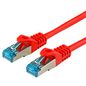 LOGON PROFESSIONAL PATCH CABLE SF/UTP 0.15M - CAT5E - RED