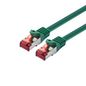 LOGON PROFESSIONAL PATCH CABLE S/FTP PIMF 0.15M- CAT6 - GREEN