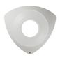 Hanwha Skin cover in white, poly carbonate material, weight 50g(0.11lb), compatible with TNV-8011C