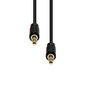 ProXtend Mini-Jack 3-Pin Slim Cable M-M Black 1M