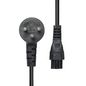 ProXtend Power Cord Israel to C5 2M Black