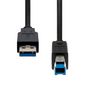ProXtend USB 3.2 Gen1 Cable A to B M/M Black 1M