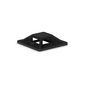 ProXtend Self Adhesive Cable Clips 25mm x 25mm Black 50pcs in a bag