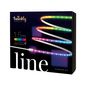 Twinkly Twinkly Line – App-controlled Adhesive Black Extension Lightstrip with RGB (16 million colors) LEDs