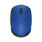 Logitech M171 Wireless Mouse, RF Wireless, Alkaline, Blue