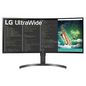 LG Monitor LED display 88.9 cm (35") 3440 x 1440 pixels 4K Ultra HD Black