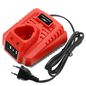 CoreParts Milwaukee Power Tools Charger EU AC Plug, Red, for 2207-2471 models, 3/8" IMPACT WRENCH, 49-24-0145, 49-24-0146, C12, M12 models