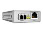 Allied Telesis Network Media Converter 1000 Mbit/S 1310 Nm Single-Mode Grey