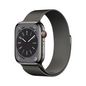 Apple Watch Series 8 Oled 45 Mm Digital 396 X 484 Pixels Touchscreen 4G Graphite Wi-Fi Gps (Satellite)