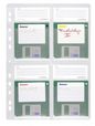Durable Storage Media Case Floppy Disk Case Transparent