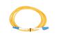 Extralink Fibre Optic Cable 1 M Lc Ftth G.652D Yellow
