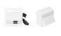 Vivolink Wall box HDMI, DisplayPort, 3.5mm inc Thorsmann wall box White