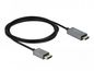 Delock 85929 Video Cable Adapter 2 M Hdmi Type A (Standard) Displayport Black, Grey