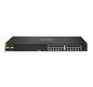 Hewlett Packard Enterprise Aruba 6100 24G Class4 Poe 4Sfp+ 370W Managed L3 Gigabit Ethernet (10/100/1000) Power Over Ethernet (Poe) 1U Black