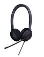 Yealink UH37 Dual - Headset - on-ear wired USB noise isolating black Certified for Microsoft Teams