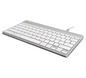 R-Go Tools Compact Break ergonomic keyboard QWERTZ (CH), wired, white