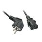 Lindy 0.7m Schuko to C13 Mains Cable, lead free
