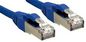 Lindy 0.3m Cat.6 S/FTP LSZH Network Cable, Blue