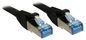 Lindy 7.5m Cat.6A S/FTP LSZH Network Cable, Black