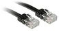 Lindy 2m Cat.6 U/UTP Flat Network Cable, Black