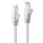 Lindy 0.5m Cat.6 U/UTP Network Cable, White