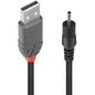 Lindy 1.5m USB 2.0 Type A to 2.5mm DC Cable