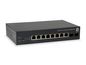 LevelOne 10-Port Web Smart Gigabit Poe Switch, 8 Poe Outputs, 2 X Gigabit Sfp, 70W
