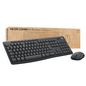 Logitech Mk370 Combo For Business Keyboard Mouse Included Rf Wireless + Bluetooth Qwerty Us International Graphite