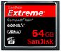 Sandisk 64GB Extreme CompactFlash card
