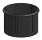 Ergonomic Solutions Anti-wobble plastic sleeve SP2 -BLACK- MOQ 25