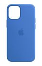 Apple Iphone 12 Mini Silicone Case With Magsafe - Capri Blue