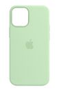 Apple Iphone 12 Mini Silicone Case With Magsafe - Pistachio