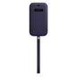 Apple Iphone 12 | 12 Pro Leather Sleeve With Magsafe - Deep Violet