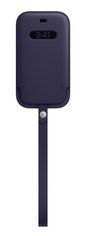 Apple Iphone 12 Mini Leather Sleeve With Magsafe - Deep Violet