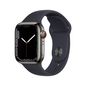 Apple Watch Series 7 Oled 41 Mm Digital 352 X 430 Pixels Touchscreen 4G Graphite Wi-Fi Gps (Satellite)