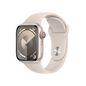 Apple Watch Series 9 41 Mm Digital 352 X 430 Pixels Touchscreen 4G Beige Wi-Fi Gps (Satellite)